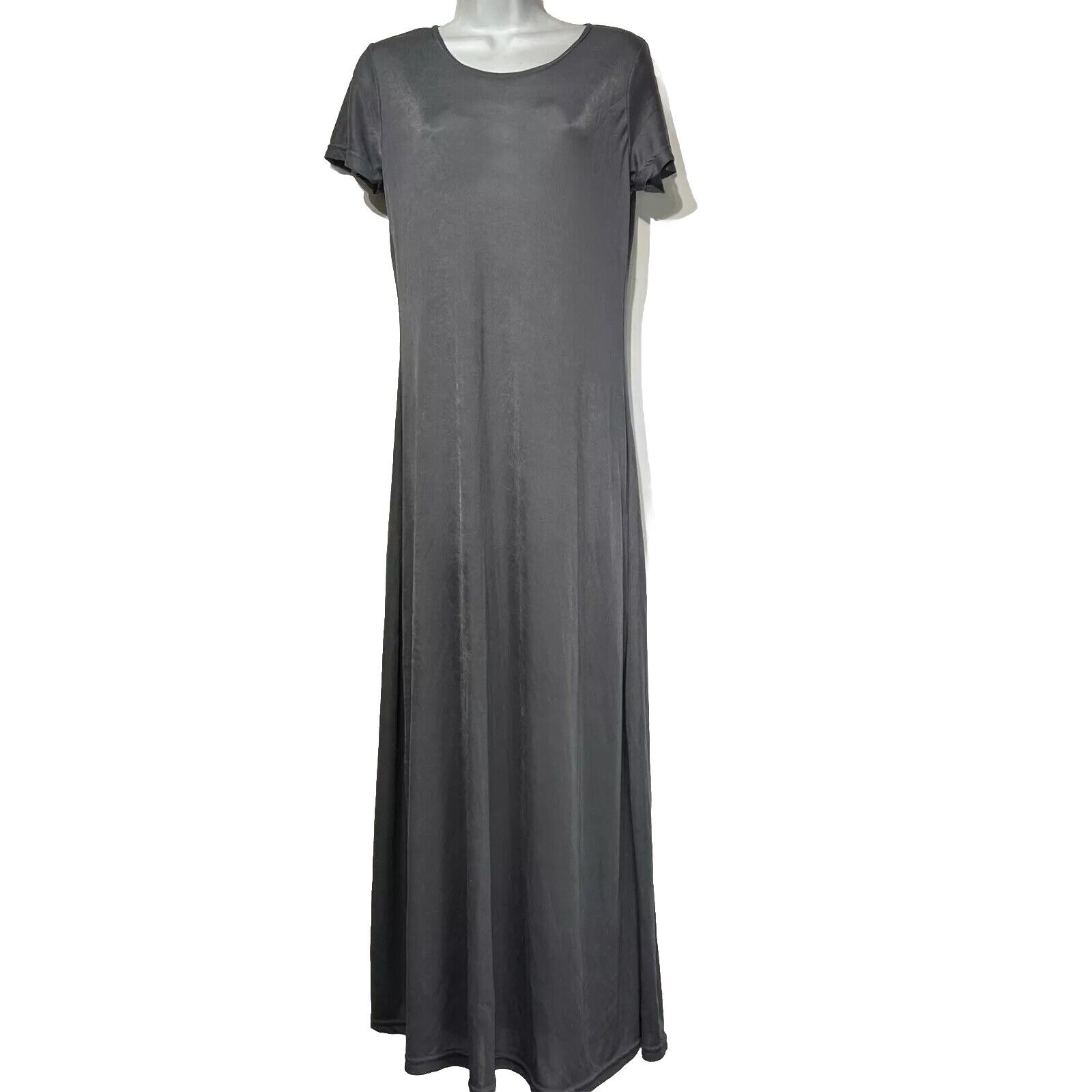 Diamond Usa Short Sleeve Long Maxi Dress Size Xl